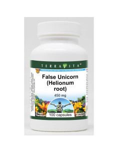Cápsulas de Unicornio Falso TerraVita 450 mg - 100 Unidades 2