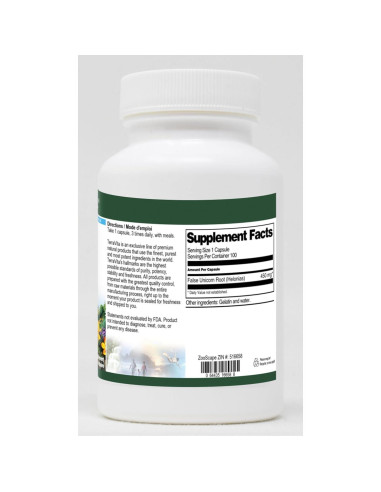 Cápsulas de Unicornio Falso TerraVita 450 mg - 100 Unidades