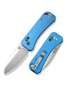 Cuchillo de bolsillo WeKnife Banter 2 azul EDC 73mm acero S35VN