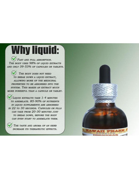 Extracto Líquido de Acetosa de Oveja Orgánica Hawaii Pharm 2x60 ml