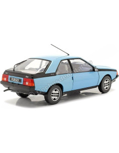 Coche Miniatura Coleccionable Solido 1:18 Renault Fuego GTS Azul 2