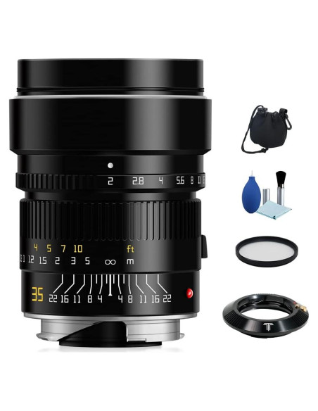 Lente TTArtisan APO M35mm F2 Manual con Adaptador LM-X1D