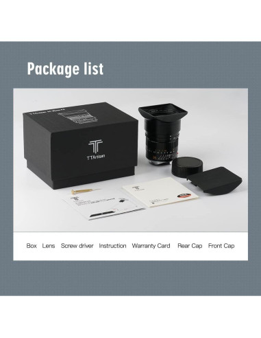 Lente TTArtisan APO M35mm F2 Manual con Adaptador LM-X1D
