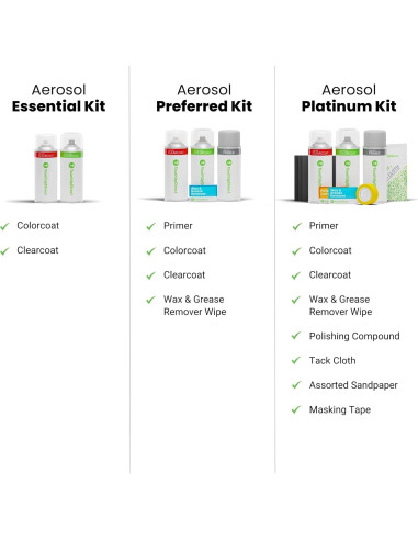 Pintura de Retoque Aerosol TouchUpDirect 13.5 oz Negro Metálico