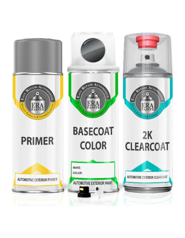 Pintura Automotriz Spray ERA J7 Metálico Magnético 12 oz