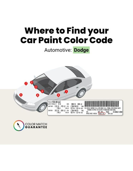 Pincel de Pintura de Retoque TouchUpDirect PEC Sinamon Stick