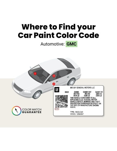 Pintura de Retoque TouchUpDirect Iridium Metallic - Kit Esencial