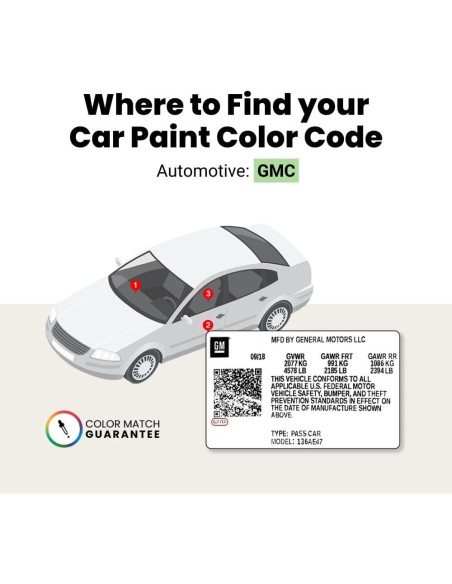 Pintura de Retoque TouchUpDirect Iridium Metallic - Kit Esencial