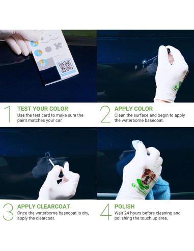 Kit Esencial de Pintura de Retoque TouchUpDirect Slate Blue