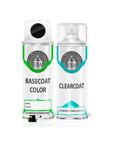 Pintura Automotriz Spray ERA KH3 Obsidiana Negra 355 ml