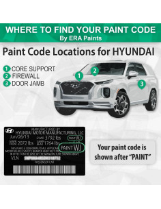 Pintura Automotriz Spray ERA - SM Plata Radiante Metálico 340g 2