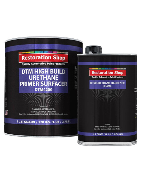 Kit de Pintura Automotriz 2K Restoration Shop 4:1 1.25 Galones