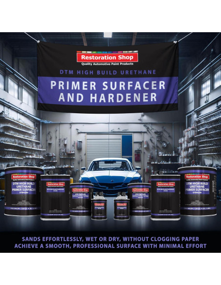 Kit de Pintura Automotriz 2K Restoration Shop 4:1 1.25 Galones