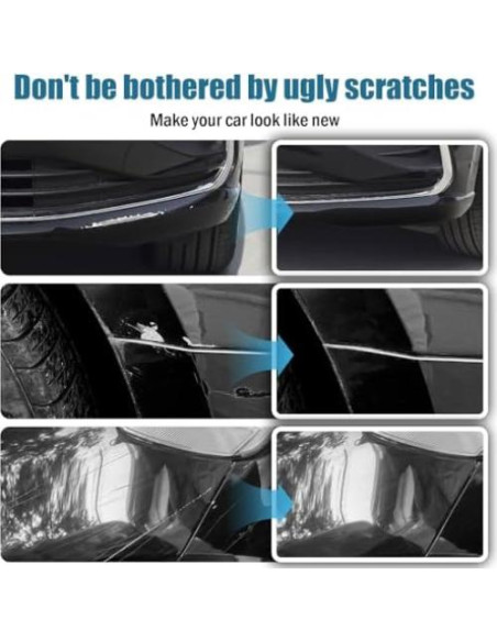 Kit de Reparación de Rayones de Pintura de Coche Negro FIXEZPRO 18.93 ml