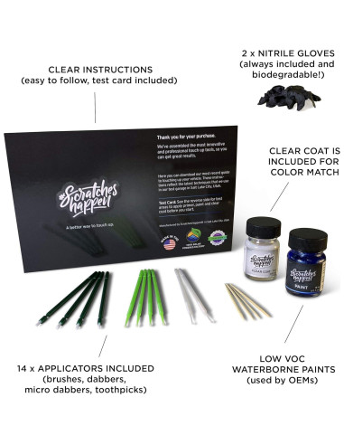 Kit de pintura de retoque ScratchesHappen Guard Metallic 30ml