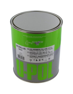 Kit de Imprimación U-POL 2253 de Uretano 1 Galón con Endurecedor 2