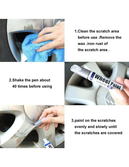 Pintura de Retoque Plateada Brillante SONVEN 26.7ml