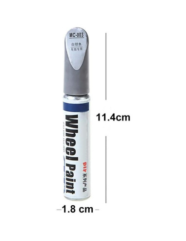 Pintura de Retoque Plateada Brillante SONVEN 26.7ml