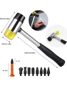 Kit de herramientas WHDZ 76PCS para reparación de abolladuras 2