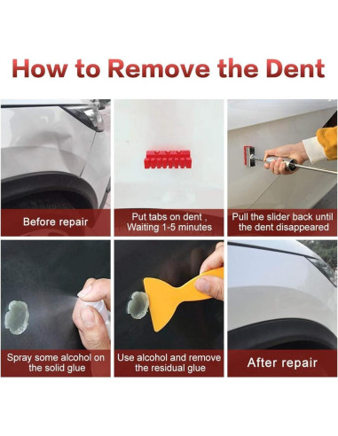 Extractor de Abolladuras Manelord 100W Kit Completo