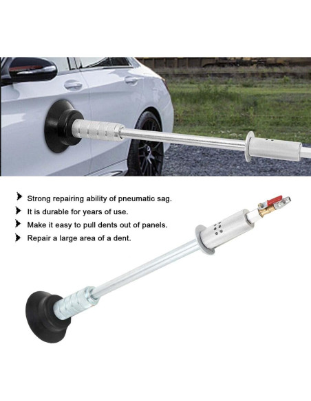 Extractor de Abolladuras Neumático ATEdata con Kit de Martillo