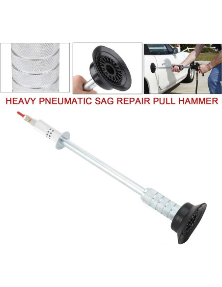 Extractor de Abolladuras Neumático ATEdata con Kit de Martillo