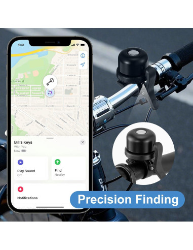 Campana de Bicicleta Josojoou 120db Montaje en Manillar