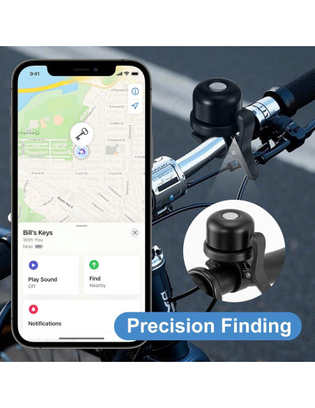 Campana de Bicicleta Josojoou 120db Montaje en Manillar