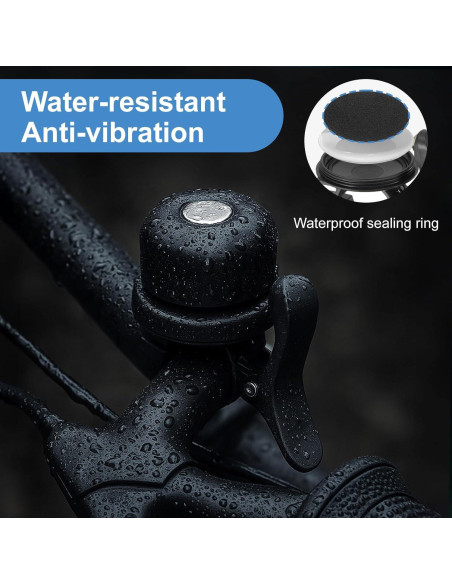 Campana de Bicicleta Josojoou 120db Montaje en Manillar