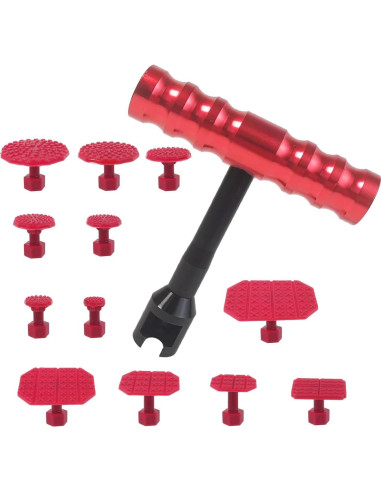 Kit de 13 Piezas de Herramientas PDR Hyamass para Abolladuras