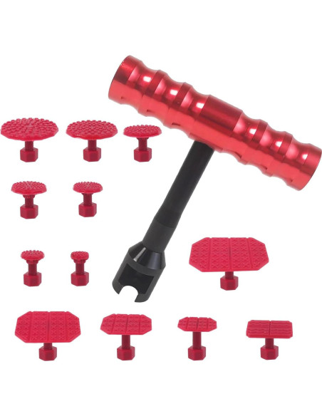 Kit de 13 Piezas de Herramientas PDR Hyamass para Abolladuras