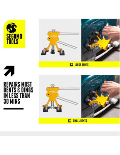 Kit de Reparación de Abolladuras 55 Piezas Segomo Tools 2