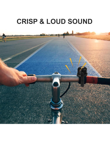 Campana de Bicicleta Josojoou 120db Montaje en Manillar