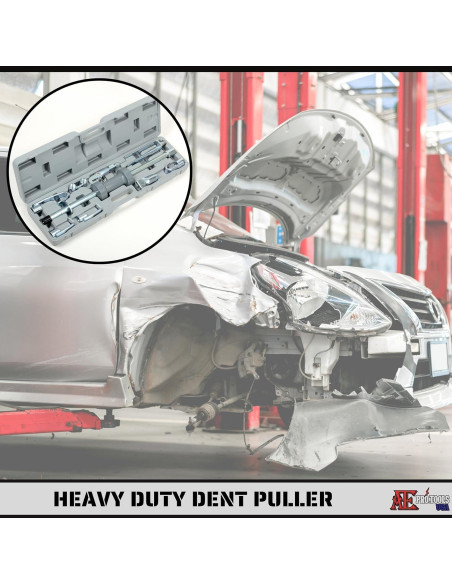 Juego de Extractores de Abolladuras ATE Pro. 18 Piezas con Martillo