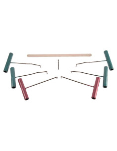 Juego de Varillas de Tirón Steck 20000 para Abolladuras