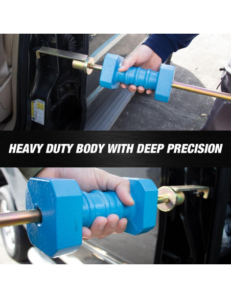 Juego de Extractores de Abolladuras LAUCO 14 Piezas para Autos