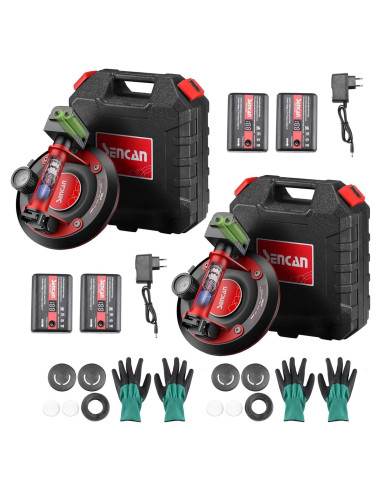 Ventosa eléctrica de vidrio SENCAN 20.32 cm 2 piezas