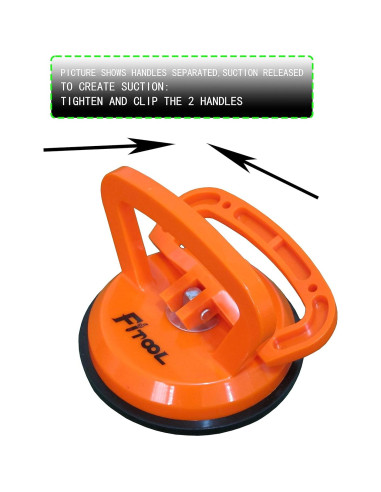 Extractor de Cristales 115mm HANGZHOU con Mango ABS