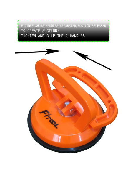 Extractor de Cristales 115mm HANGZHOU con Mango ABS