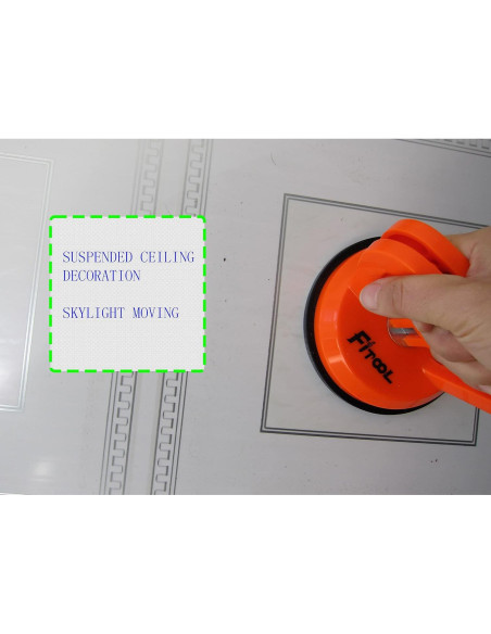 Extractor de Cristales 115mm HANGZHOU con Mango ABS