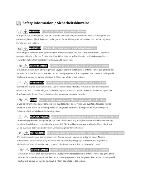 Extractor de Cristales 115mm HANGZHOU con Mango ABS