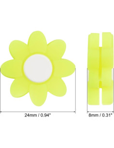 Amortiguador de Vibraciones para Raqueta de Tenis PATIKIL - 10 Piezas Silicona 2