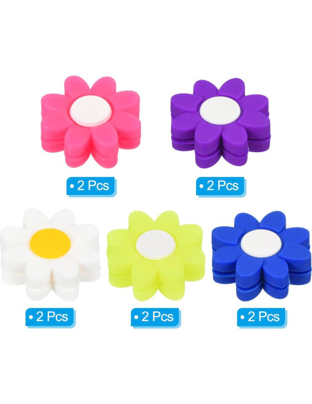 Amortiguador de Vibraciones para Raqueta de Tenis PATIKIL - 10 Piezas Silicona