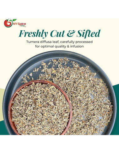 Hojas de Damiana NY Spice Shop 113.4g - 100% Naturales