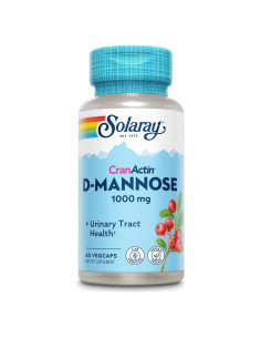 Solaray D-Mannose 1000mg con Arándano CranActin - 60 VegCaps