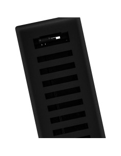 Registro de Piso Decorativo Imperial RG3437 5.72x30.48cm Hierro Negro 2