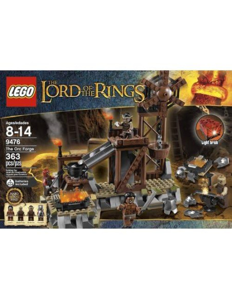 LEGO El Señor de los Anillos La Forja de Orcos 9476