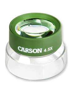 Lupa BugLoupe Carson HU-55 4.5x con soporte preenfocado
