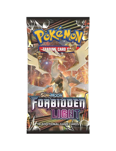 Paquete de Mejora Pokémon TCG Sol y Luna Luz Prohibida