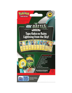 Baraja de Batalla Pokémon TCG Tapu Koko ex 60 cartas 2